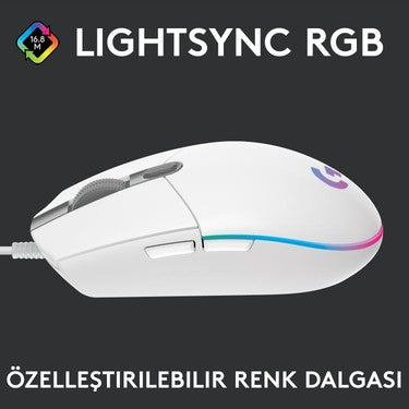 Logitech G G102 LIGHTSYNC RGB Aydınlatmalı 8.000 DPI Kablolu Oyuncu Mouse?
