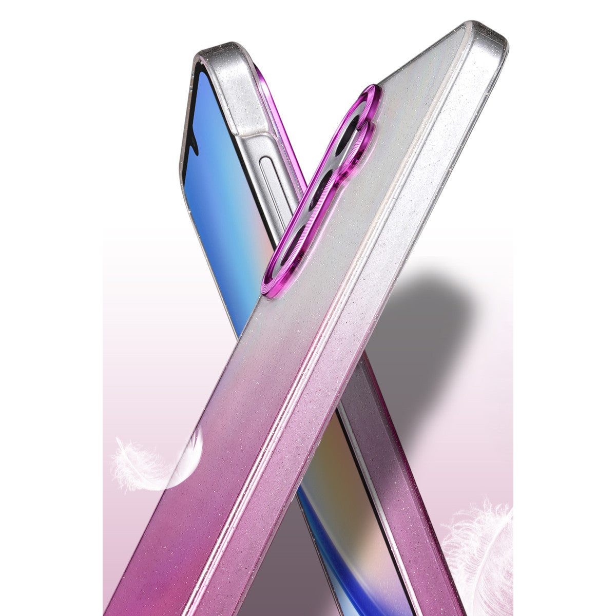 Galaxy A26 Glossy Kapak - Siyah