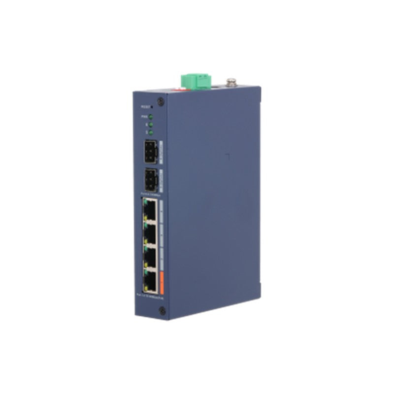 CHS4206-4ET-60 4 PORT 10/100 + 2 PORT SFP UPLINK 60W POE CLOUD YÖNETİLEBİLİR ENDÜSTRİYEL SWITCH