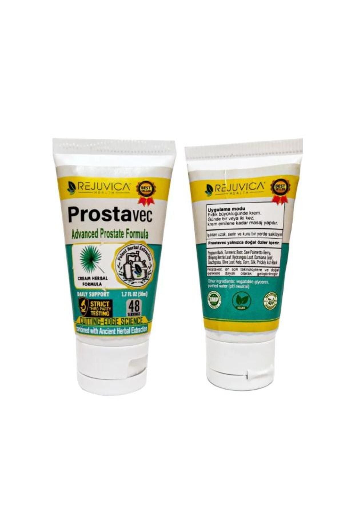 Prostavec Advancede New Formula Erkeklerin Özel Sorununa Destekleyici Masaj Kremi 50 ml 2 Adet.