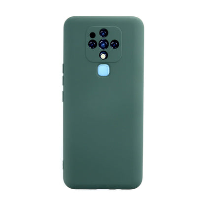 Camon 16 Kılıf Nano içi Kadife Silikon - Koyu Yeşil
