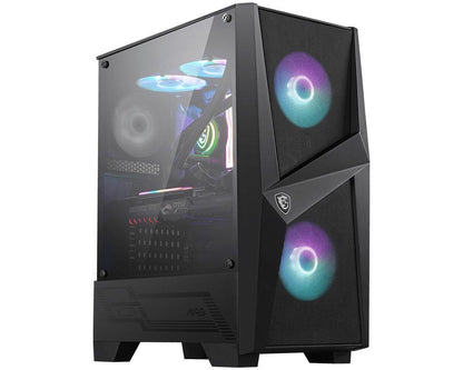 MAG FORGE 100R TEMPERLI CAM ARGB PSU YOK 2X120MM 1X120MM GAMING ATX KASA SİYAH