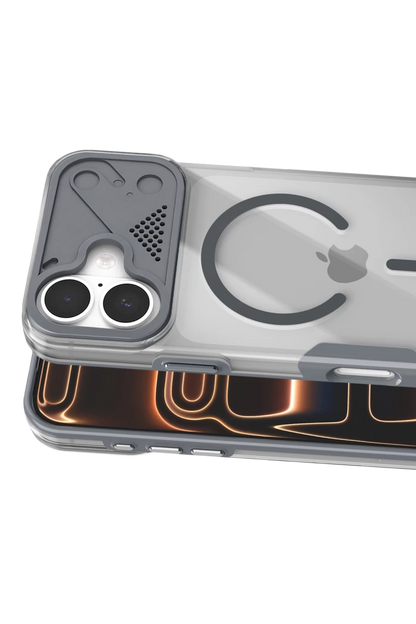 iPhone 17 Zinko Magsafe Kapak - Titan Gri