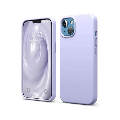 iPhone 14 Kılıf First Silikon - Lila