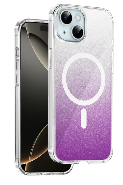 Onegif iPhone 14 Sora Simli Magsafe Kapak - Mor