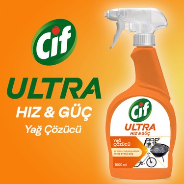 Yağ Çözücü Leke ve Kir Çıkarıcı 1000 ml