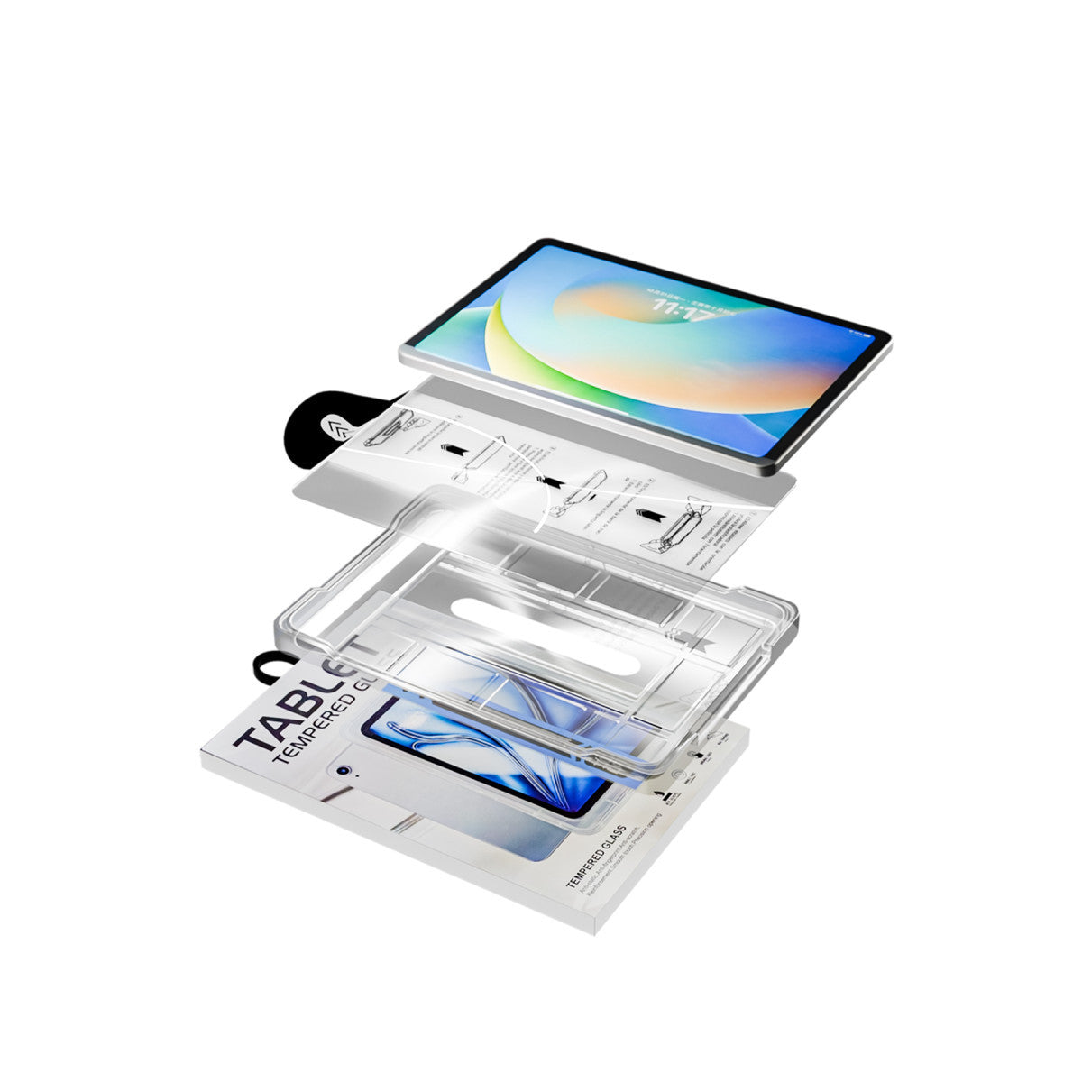 Galaxy P610 Tab S6 Lite 10.4 Magic Tablet Cam Ekran Koruyucu - Şeffaf