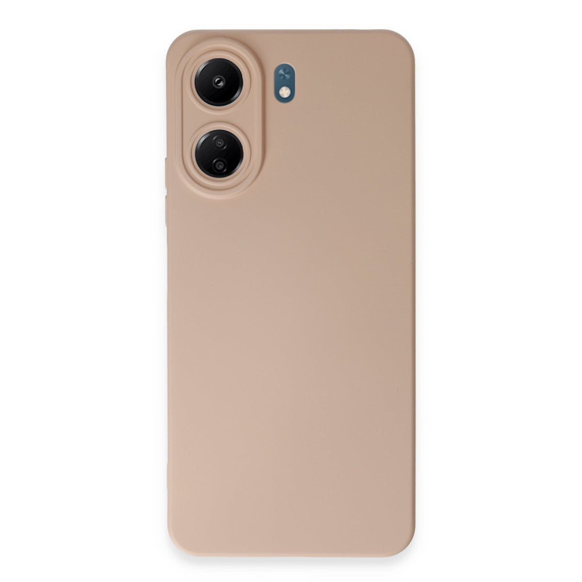 Redmi 13C Kılıf Nano içi Kadife Silikon - Pudra