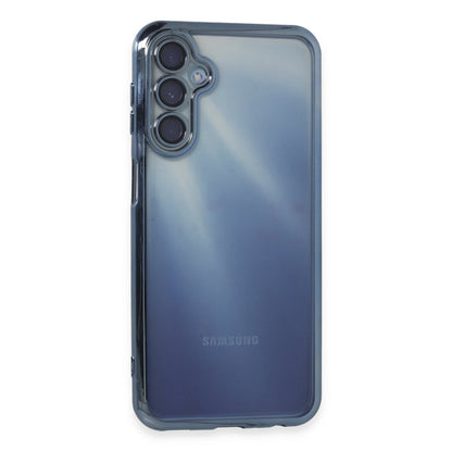 Galaxy A25 5G Kılıf Razer Lensli Silikon - Açık Mavi