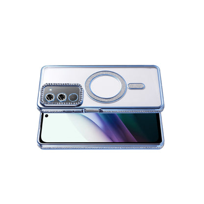 Redmi 15 4G Joke Simli Magneticsafe Kılıf - Mavi