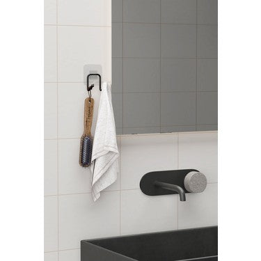 Metal Askılık, 2'li Çift Kancalı Banyo Mutfak Askısı ile Pratik Kullanım