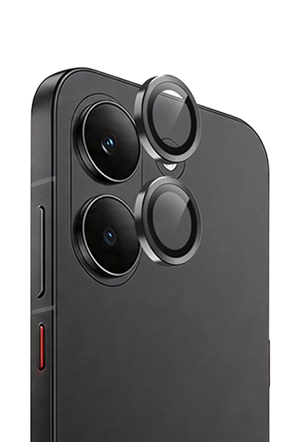 Poco X8 Pro Raze Metal Kamera Lens - Siyah