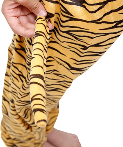 Çocuk Kaplan Kostumu - Aslan Kostümü 6-7 Yaş 120 cm