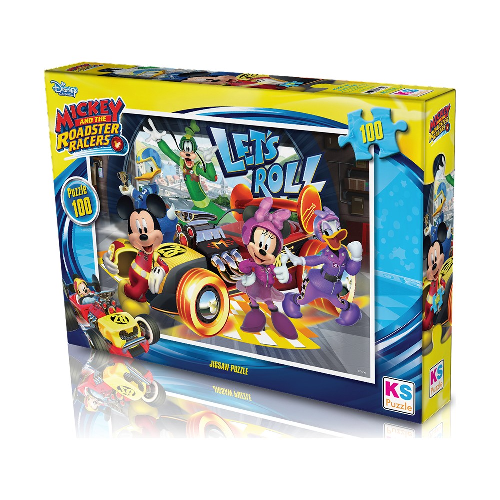 Mickey Mouse Temalı Eğlenceli Puzzle Seti