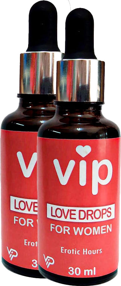 Vip Women Lovedrops APHRODISIAC30 ml 2 Adet Kadınlar Için Cinselistek Uyandırıcıafrodizyakdamla