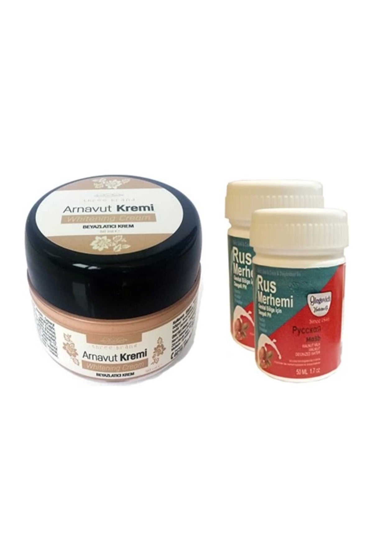 Three Brand Arnavut Kremi1 Adet + Rus Merhemi 50 ml 2 Adet