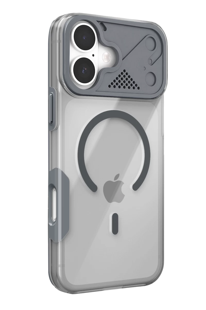 iPhone 17 Zinko Magsafe Kapak - Titan Gri