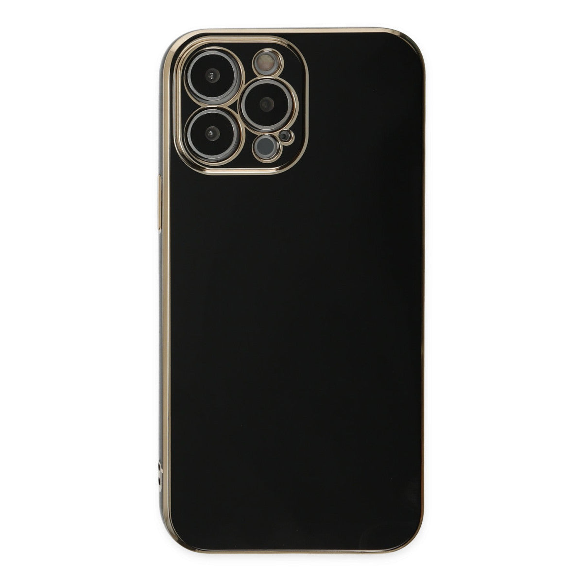 iPhone 14 Pro Max Kılıf Volet Silikon - Siyah