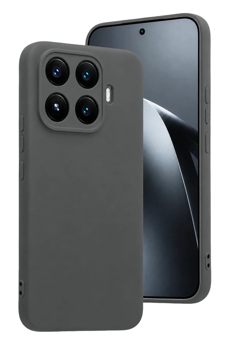 Mi 17T Pro Nano içi Kadife Silikon - Gri