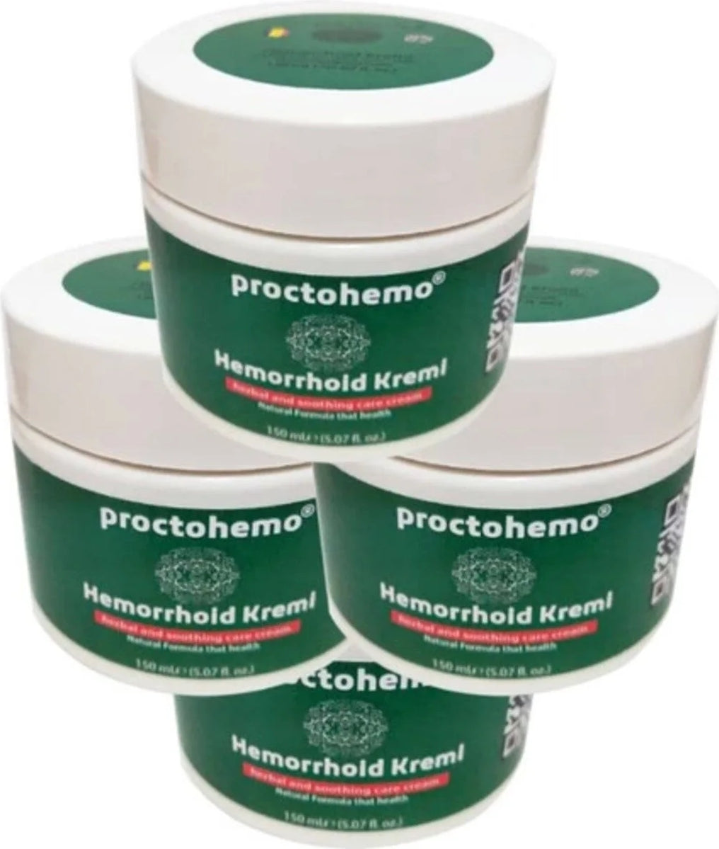 Süper Proctohemo Bakım Kremi 4 Tane 150 ml Büyük Boy