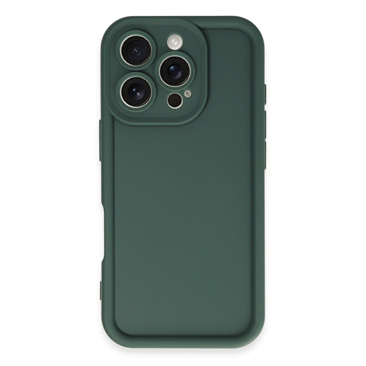 iPhone 16 Pro Kılıf Viera Silikon - Koyu Yeşil