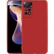 Yumuşak Silikon Kılıf, Xiaomi Redmi Note 11 Pro 5G Uyumlu, Klasik Mat Renk