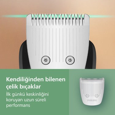 Philips 5000 Serisi 10in1, Erkek Bakım Seti, Yüz/Saç/Vücut Tıraş Makinesi, Islak /Kuru Kullanım