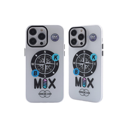 iPhone 13 Pro Kılıf Apollo Magneticsafe Desenli Kapak - Apollo Şeffaf - 3