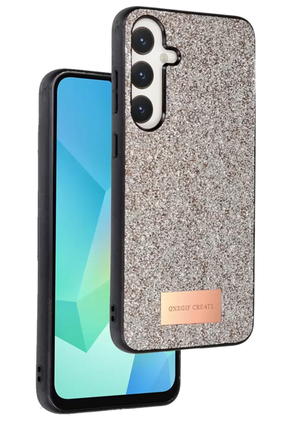 Galaxy A26 Bright Simli Kapak - Gold