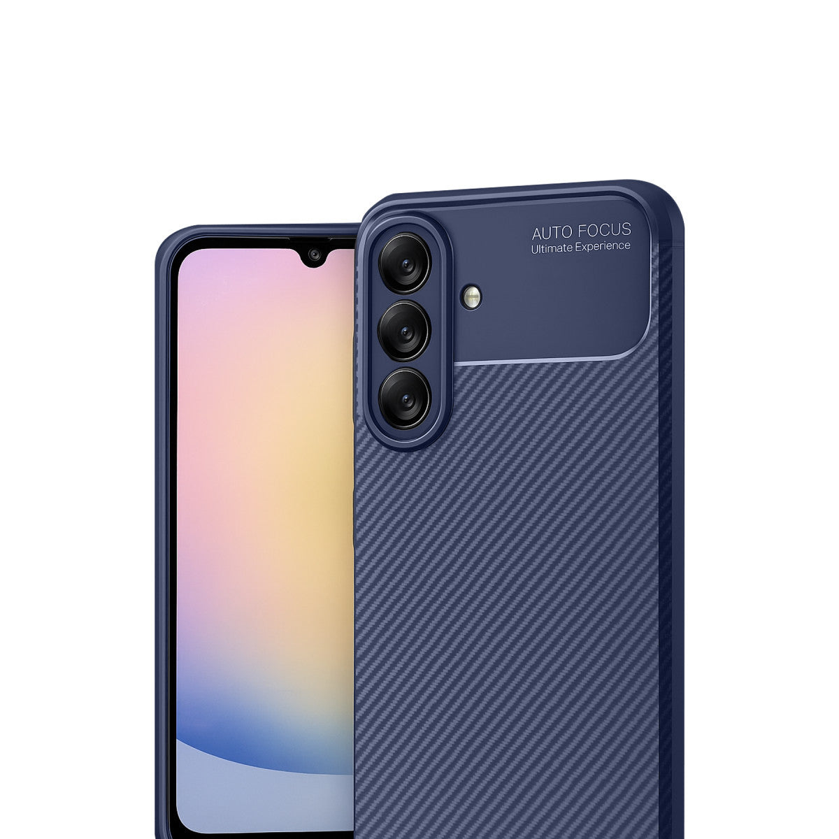 Galaxy A17 5G Auto Focus Karbon Kapak - Lacivert