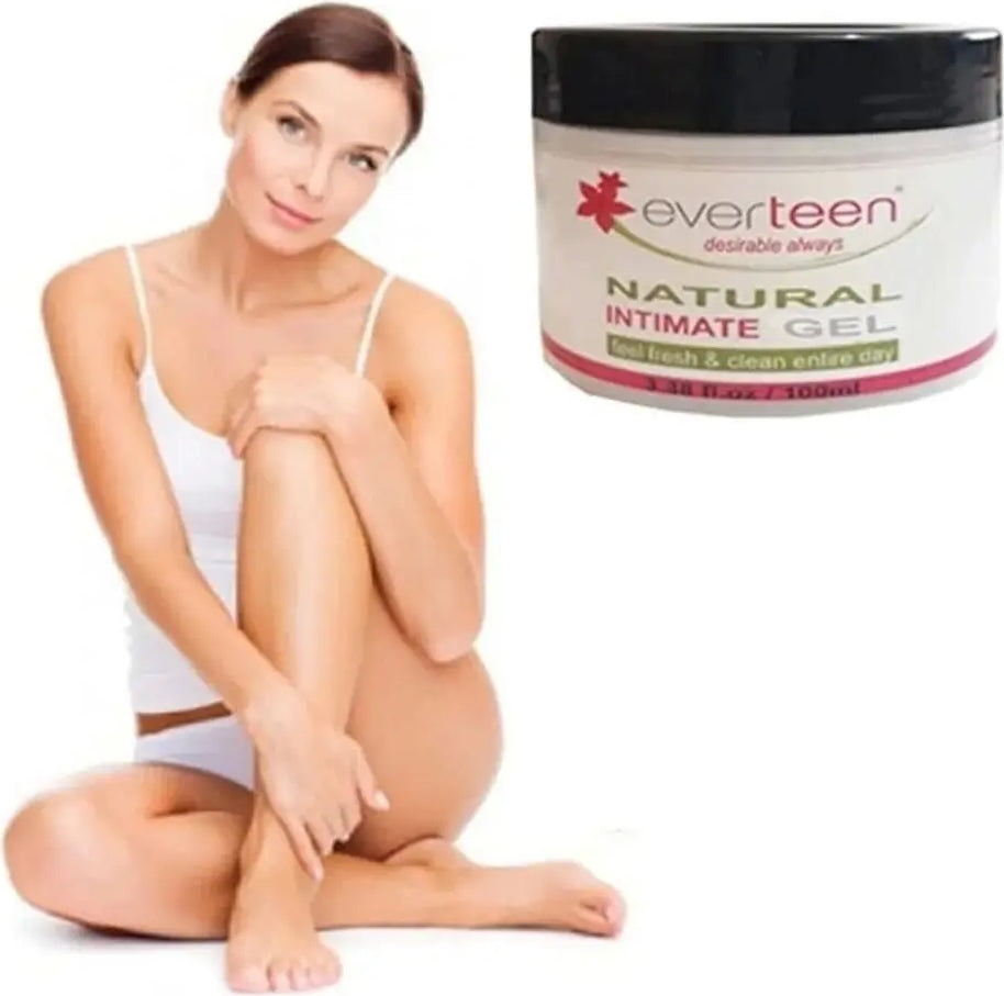 Süper Everteen Natural Intimate Gel Genital Bölge Temizleme Jeli 100ML - 2 Adet
