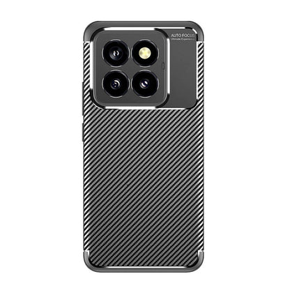 Mi 14T Pro Kılıf Auto Focus Karbon Kapak - Siyah