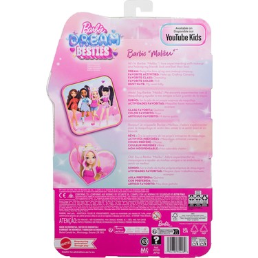 Malibu Temalı Barbie Aksesuar Seti, Bükülebilir Eklemler ile Eğlenceli