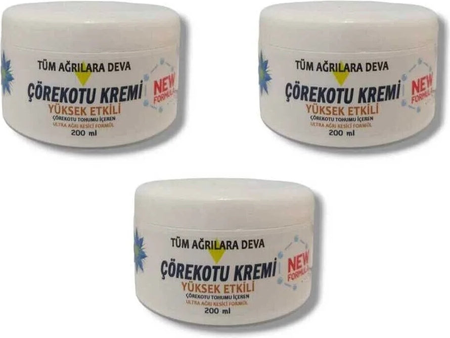 Süper Çörek Otu Kremi Yenilenen Ultra Formul Tümüne Deva 200 ml 3 Adet
