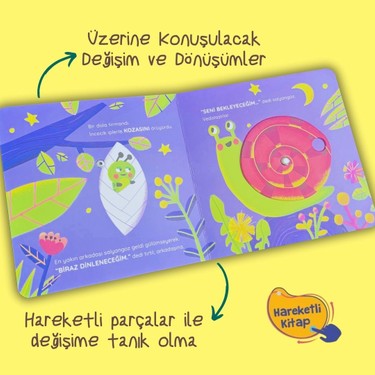 Kelebek Olmaya Hazırım! - Oyunlu Eğlenceli Kitap