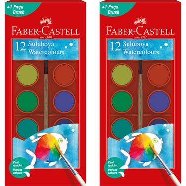 Faber-Castell Fc Suluboya Küçük Boy 12 R