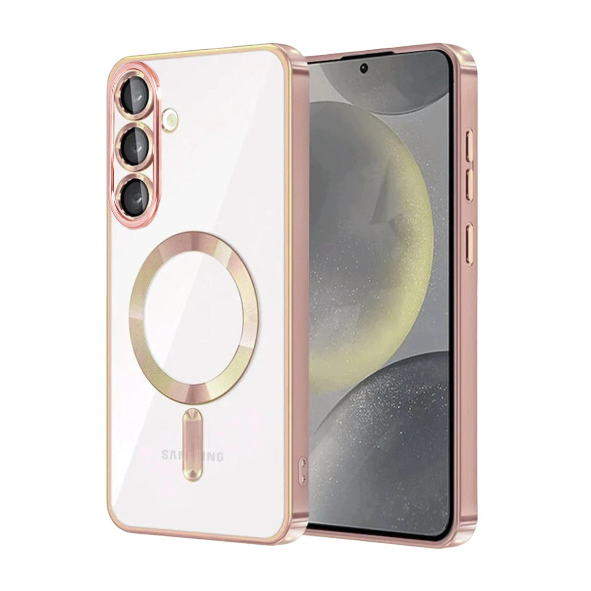 Galaxy A57 5G Kross Magneticsafe Kapak - Rose
