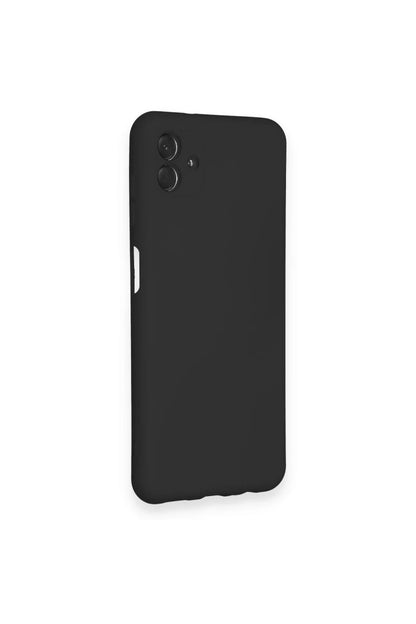 Galaxy A04 Kılıf Nano içi Kadife Silikon - Siyah