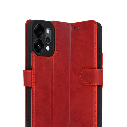 Reno 14 Trend S Plus Kapaklı Kılıf - Kırmızı