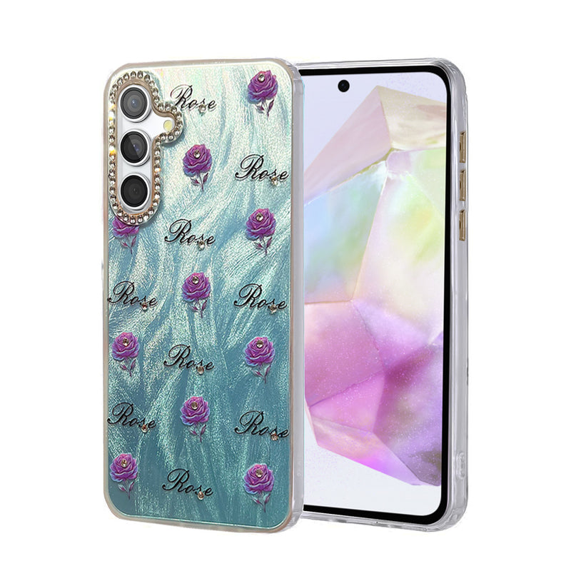 Galaxy A35 5G Kılıf Blade Aynalı Desenli Kapak - Desen 9