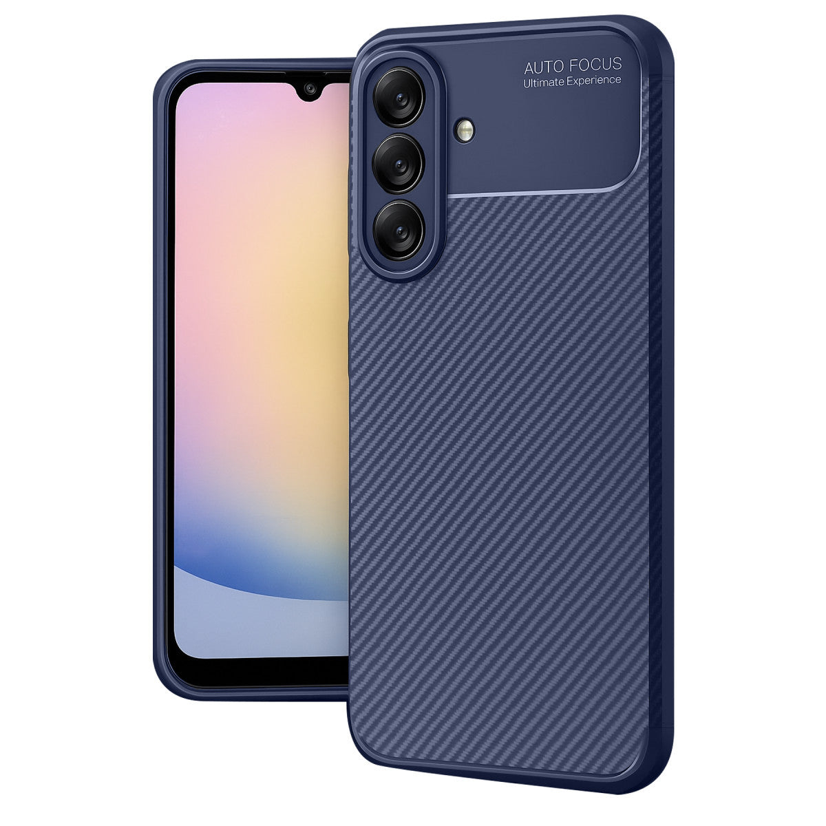Galaxy A17 5G Auto Focus Karbon Kapak - Lacivert