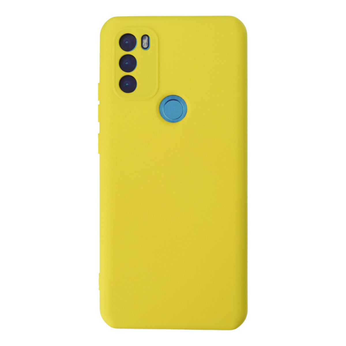 GM 21 Plus Kılıf Nano içi Kadife Silikon - Sarı