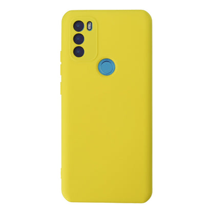GM 21 Plus Kılıf Nano içi Kadife Silikon - Sarı