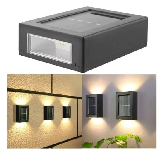 Solar 4 Ledli Duvar Aydınlatması