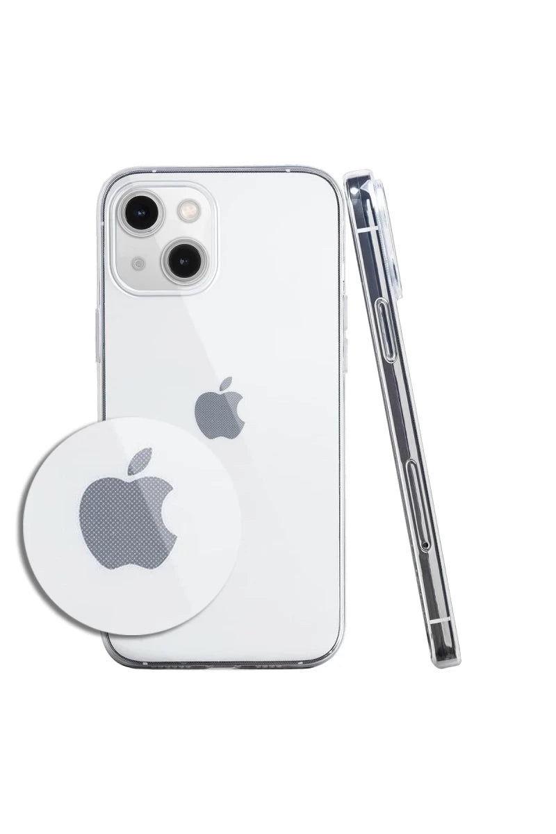 iPhone 15 Kılıf Lüx Şeffaf Silikon