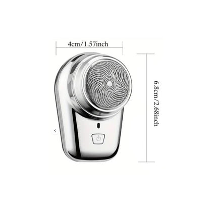 Mini Shaver Sıfır Sakal Taşınabilir Şarjlı Tıraş Makinesi IPX6 Korumalı (5643)