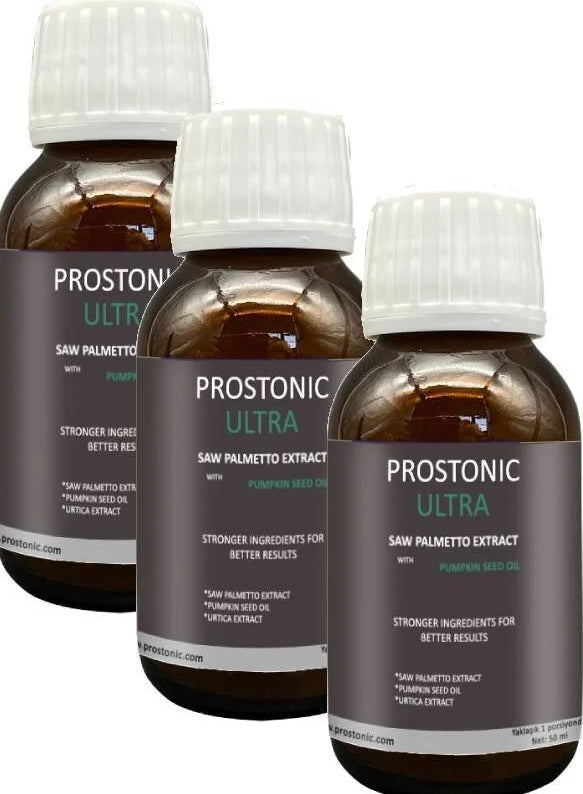 Prostonic Saw Palmetto Ultra Erkeklere 50 ml x 3 Adet