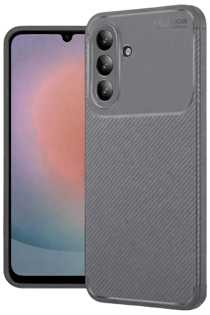 Galaxy A27 5G Auto Focus Karbon Kapak - Gri