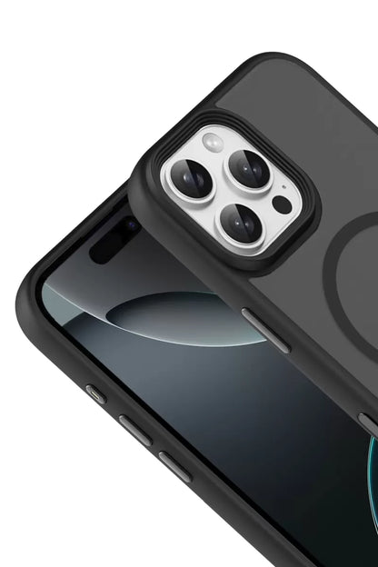 iPhone 16 Pro Max Megane Magsafe Kapak - Siyah