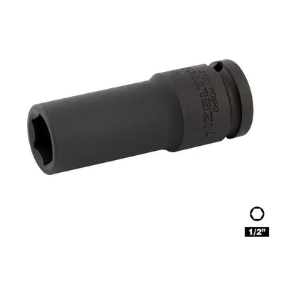 1/2 Altı Köşe Havalı Derin Lokma 21 mm Dayanıklı Malzeme